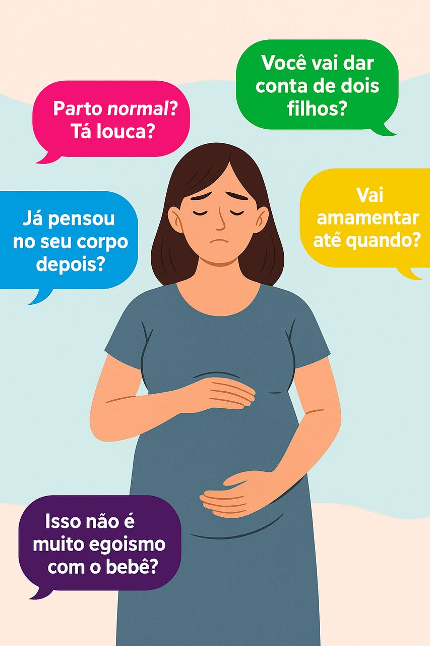 Frases que nenhuma gestante deveria ouvir — mas ouve o tempo todo