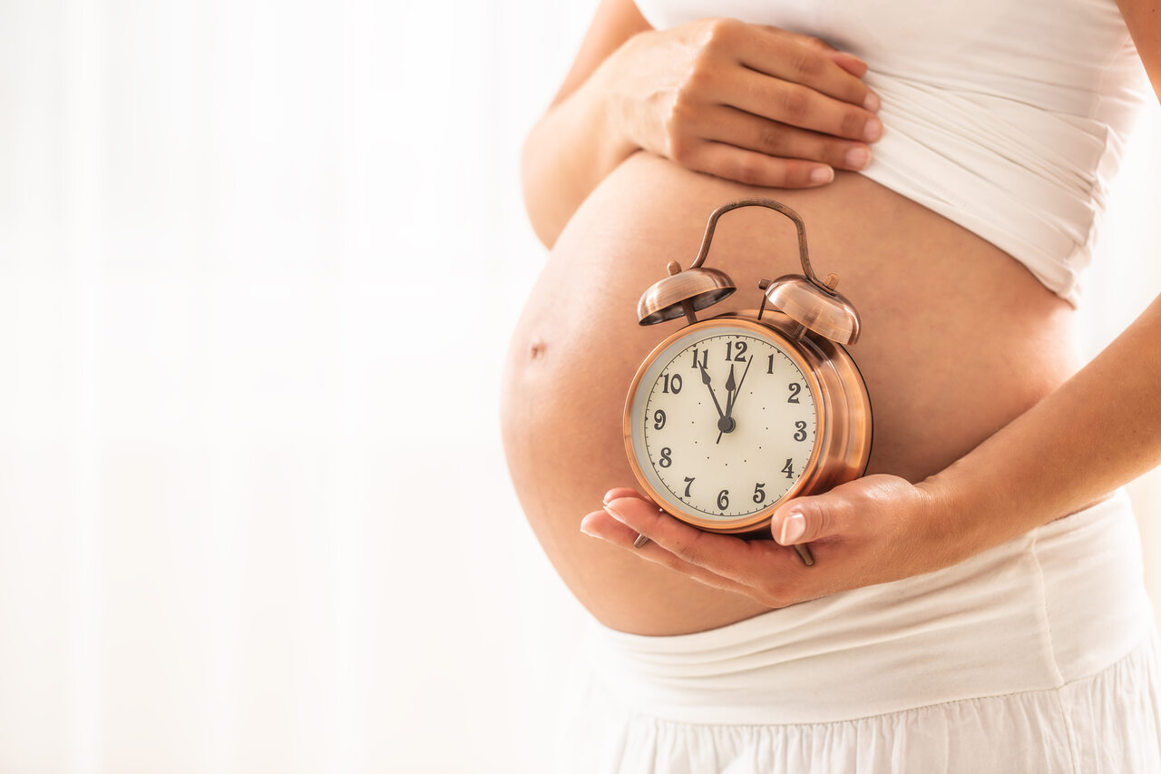 O seu bebê não está atrasado. Só 5% nascem na data provável